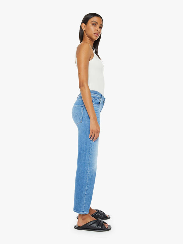Mother Denim Mid Rise Rambler Zip Ankle