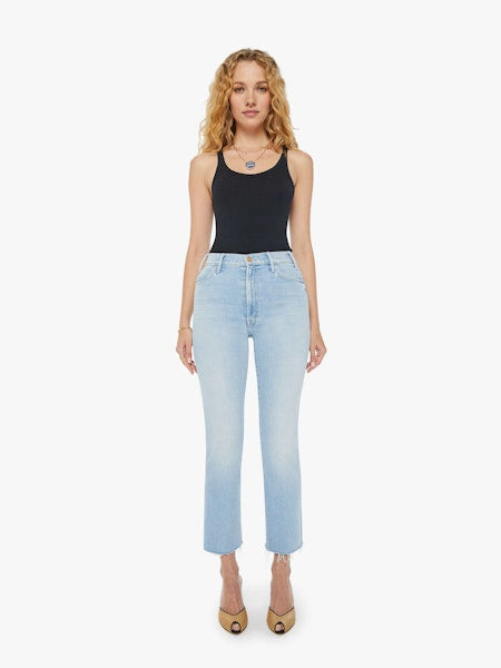 Mother Denim Hustler Ankle Fray
