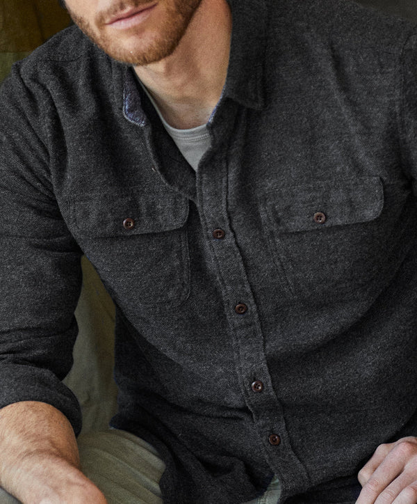 Outerknown Transitional Flannel Utility Shirt