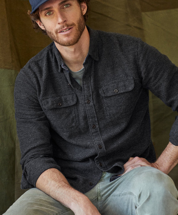 Outerknown Transitional Flannel Utility Shirt