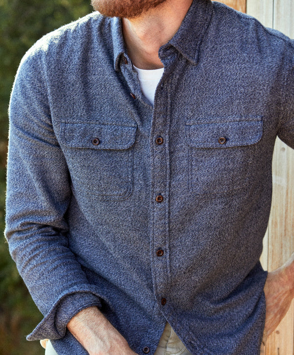 Outerknown Transitional Flannel Utility Shirt
