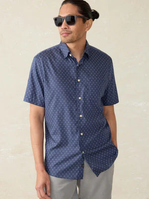 Faherty Short-Sleeve Movement Monterey Shirt