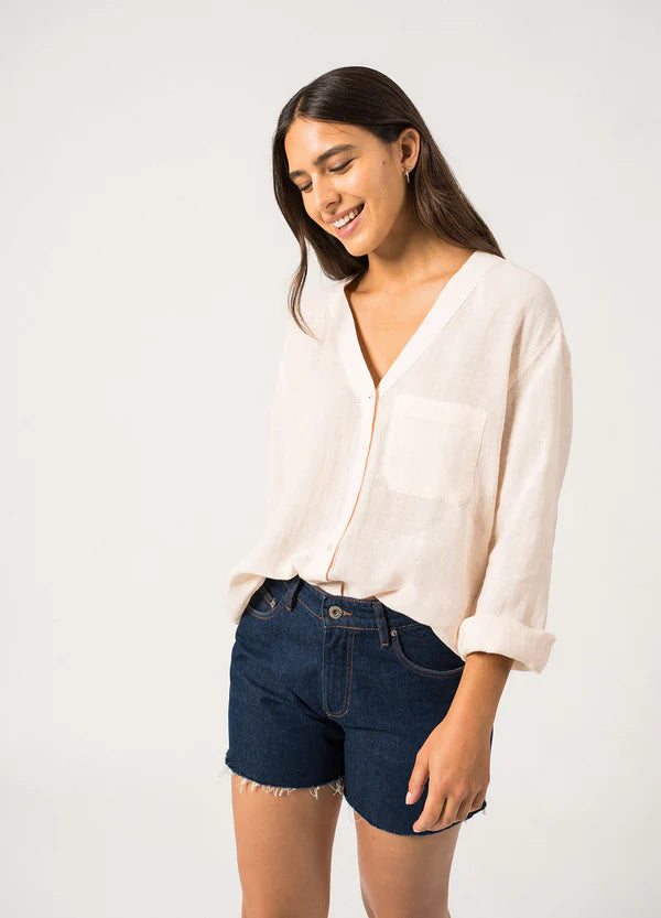 Saint James Laurence Linen Blouse