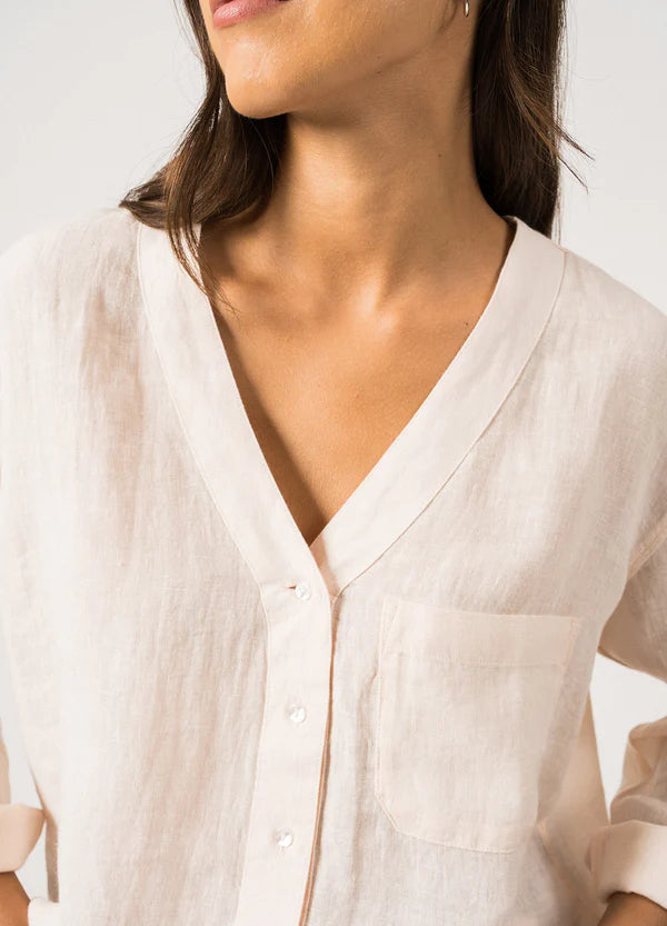 Saint James Laurence Linen Blouse