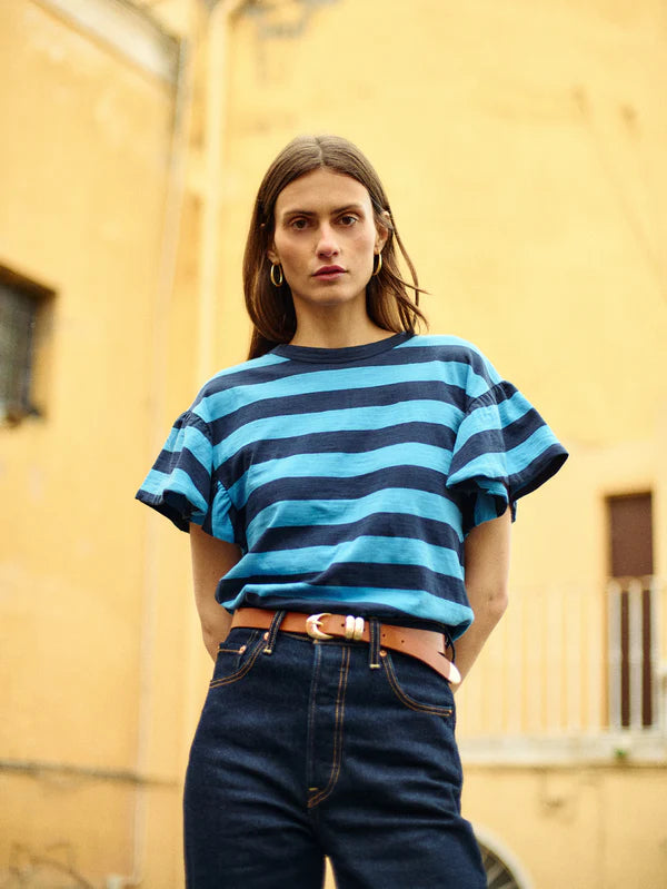 Nation LA Camille Ruffle Tee