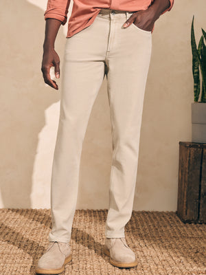 Faherty Stretch Terry 5-Pocket Pant