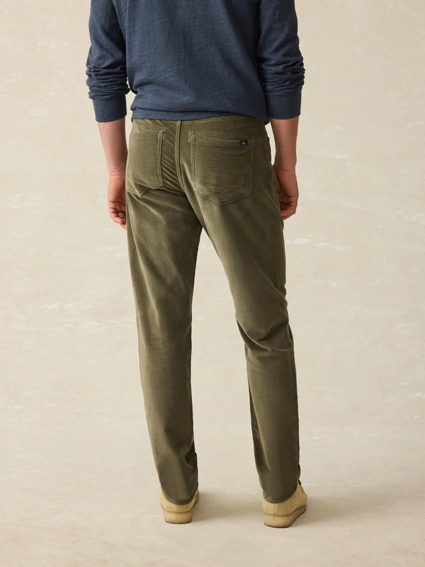 Faherty Stretch Terry Corduroy 5-Pocket Pant
