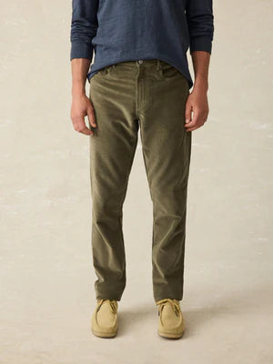 Faherty Stretch Terry Corduroy 5-Pocket Pant