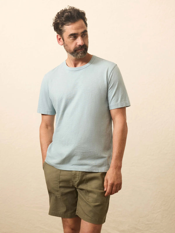 Faherty Sunwashed Regenerative Pocket Tee