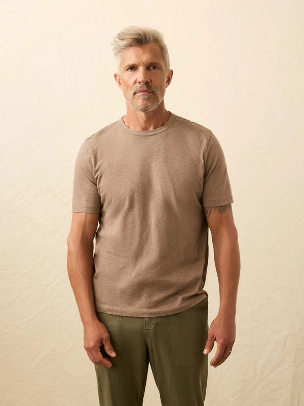 Faherty Sunwashed Regenerative Pocket Tee