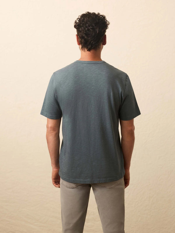 Faherty Sunwashed Regenerative Pocket Tee