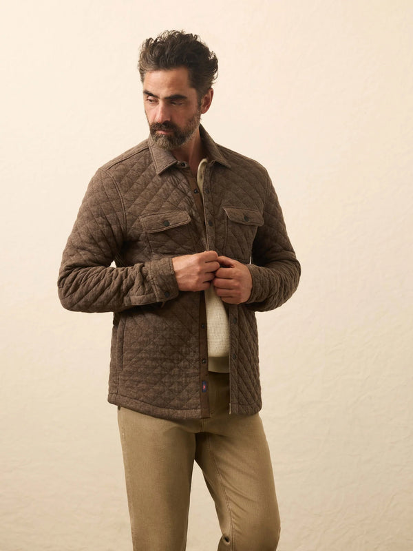 Faherty Epic Quilted Fleece CPO