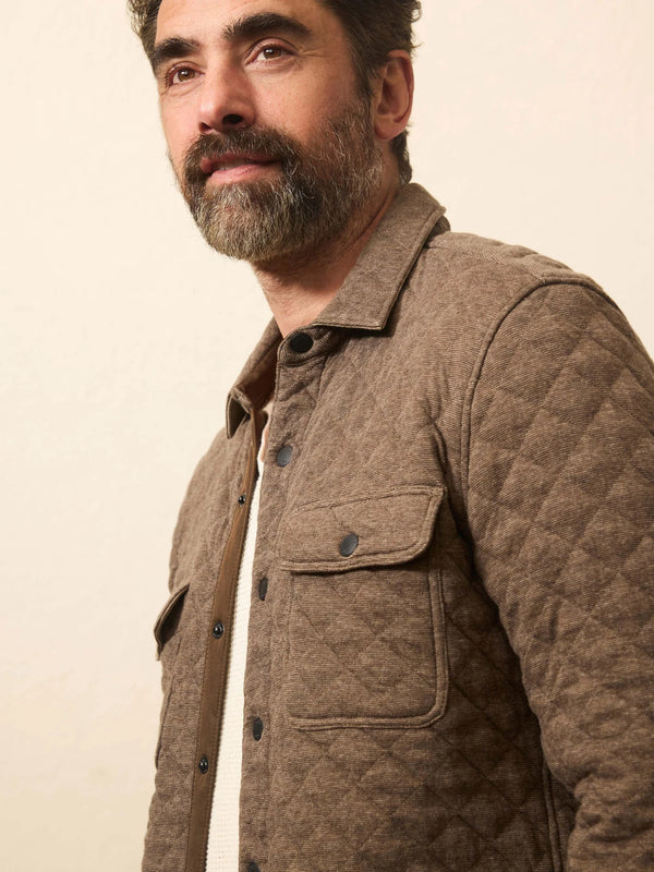 Faherty Epic Quilted Fleece CPO