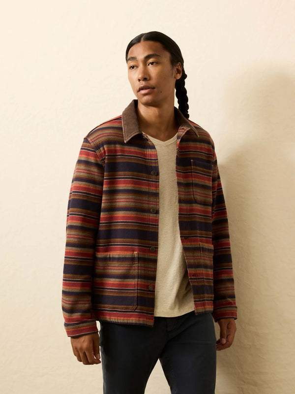 Faherty High Ridge Twill Studio Jacket - Unisex