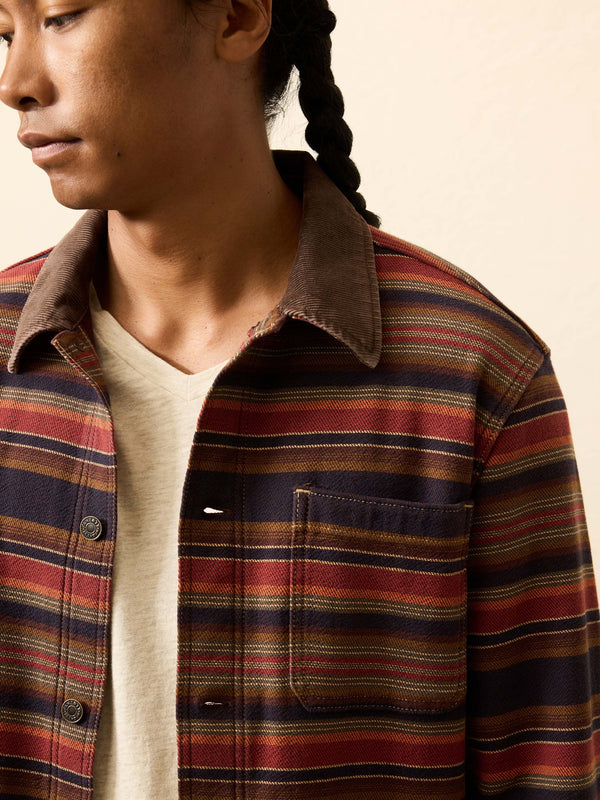 Faherty High Ridge Twill Studio Jacket - Unisex