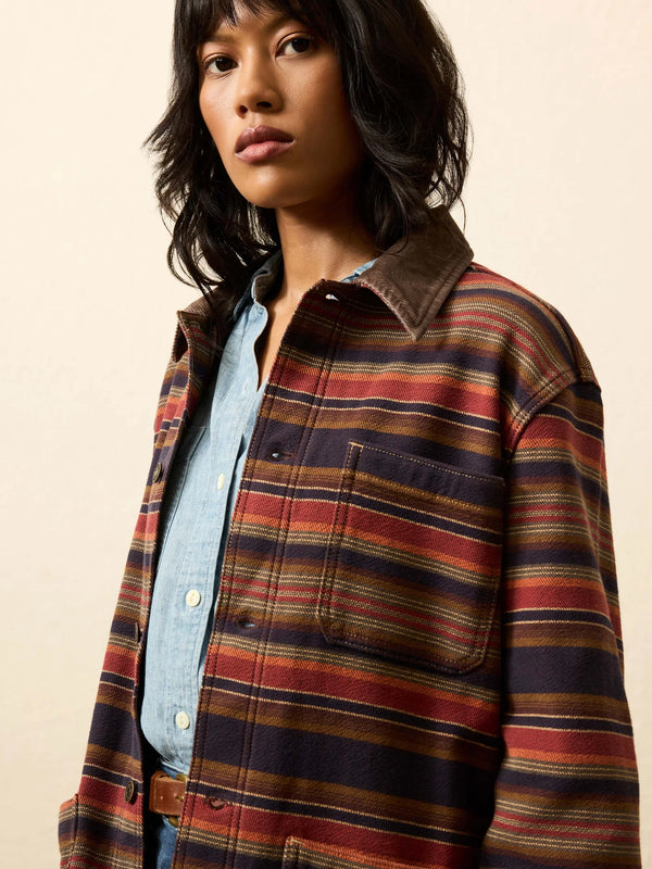 Faherty High Ridge Twill Studio Jacket - Unisex