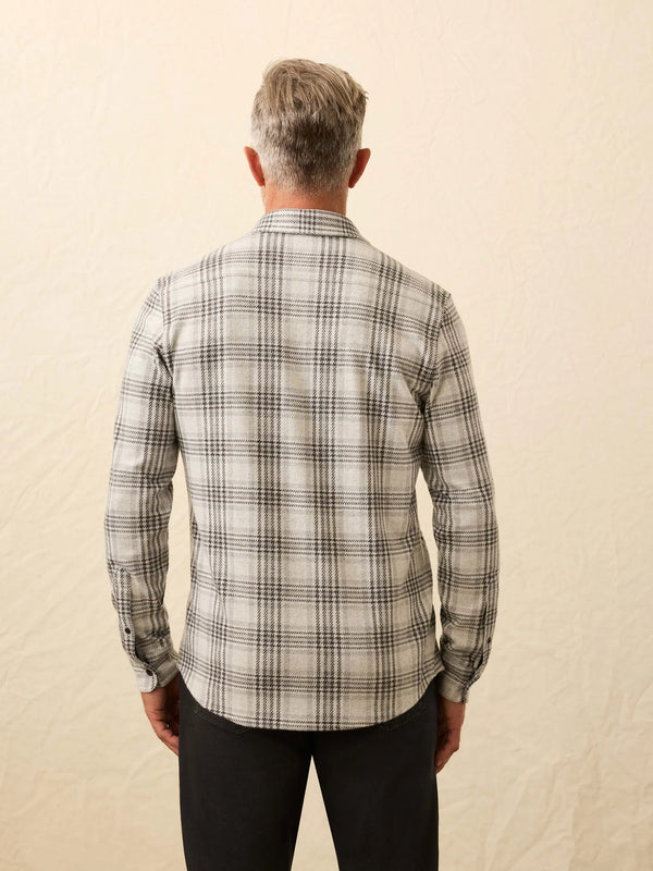 Faherty Legend Sweater Shirt (Double Pocket)