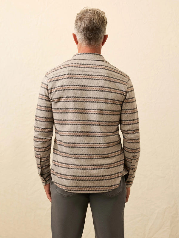 Faherty Legend Sweater Shirt (Double Pocket)