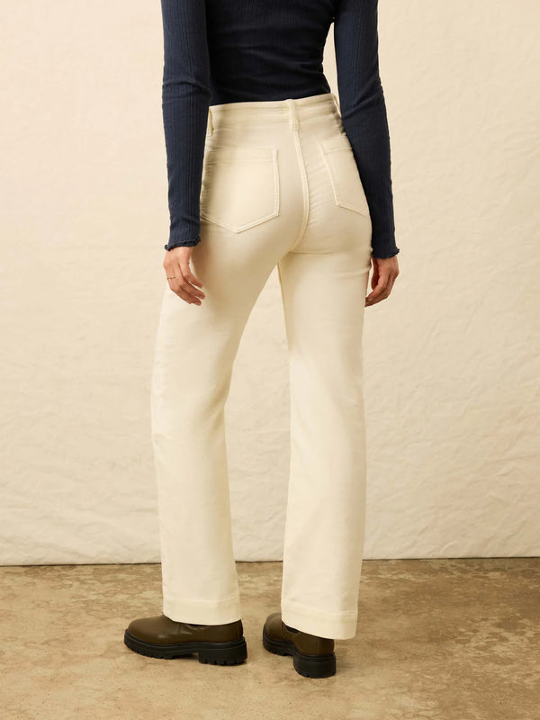 Faherty Stretch Terry Cord Patch Pocket Pant