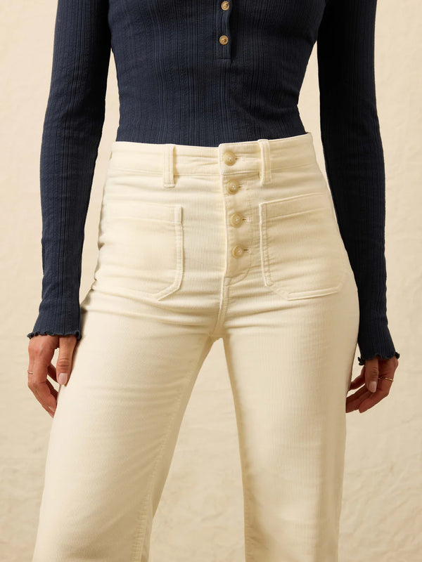 Faherty Stretch Terry Cord Patch Pocket Pant