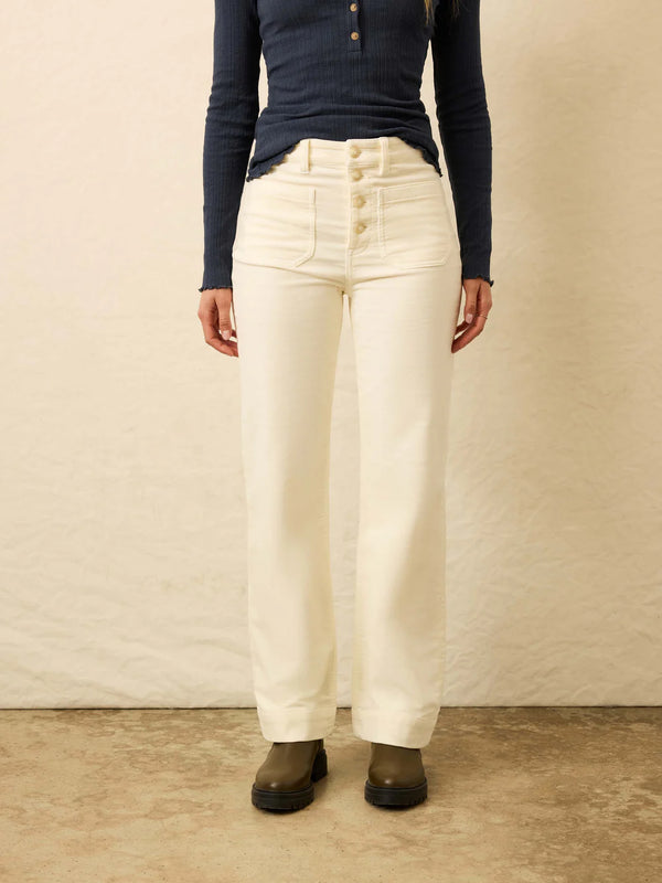 Faherty Stretch Terry Cord Patch Pocket Pant
