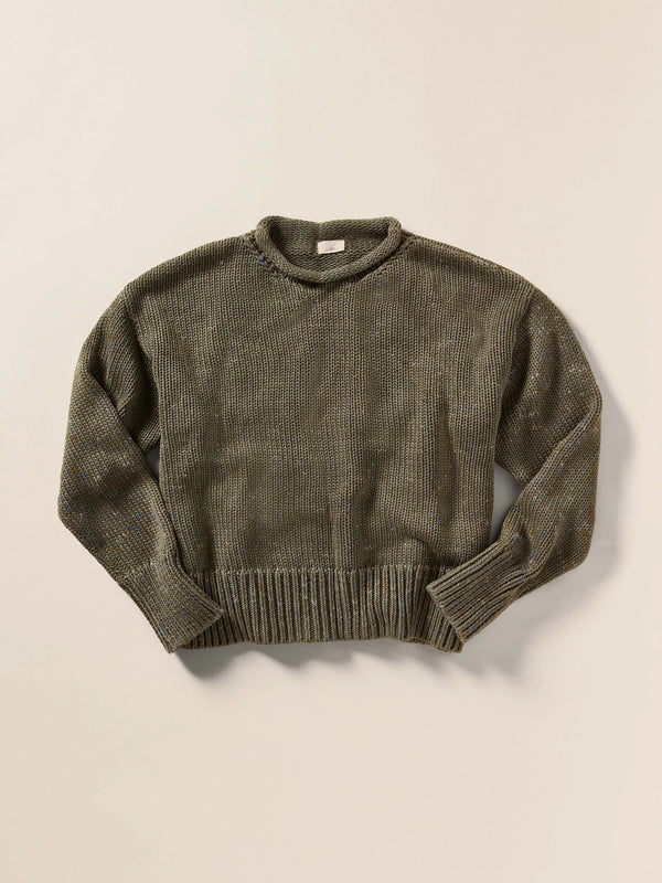 Faherty Sunwashed Cotton Rollneck Sweater