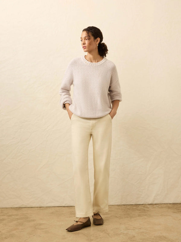 Faherty Heirloom Cotton Relaxed Crew