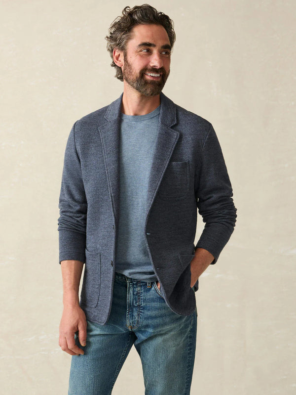 Faherty Inlet Knit Blazer