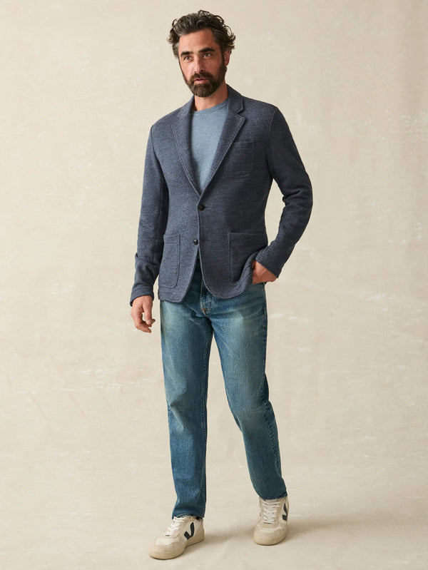 Faherty Inlet Knit Blazer