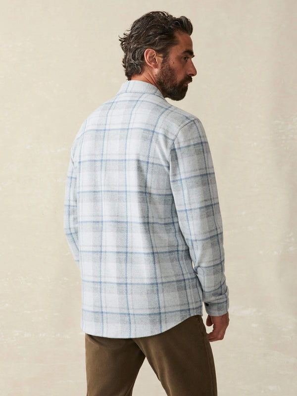 Faherty Legend Sweater Shirt (Double Pocket)