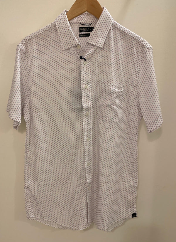 Faherty Movement Short-Sleeve Shirt