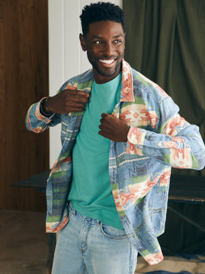 Faherty Sunwashed Pocket Tee