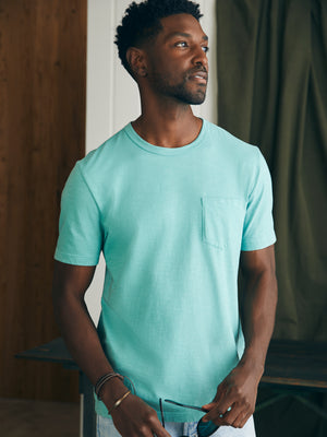 Faherty Sunwashed Pocket Tee