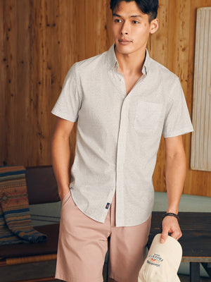 Faherty Movement Short-Sleeve Shirt