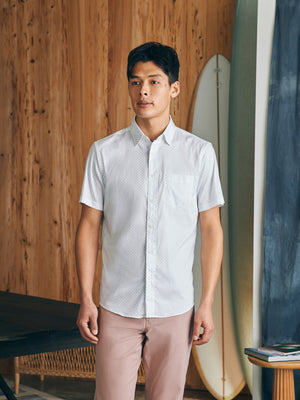 Faherty Movement Short-Sleeve Shirt