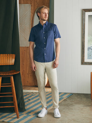 Faherty Movement Short-Sleeve Shirt