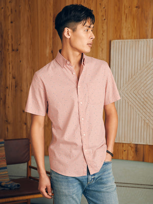 Faherty Movement Short-Sleeve Shirt