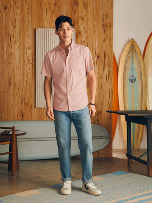 Faherty Movement Short-Sleeve Shirt
