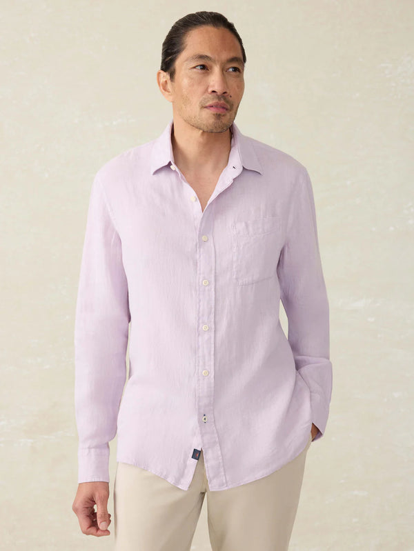 Faherty Linen Laguna Shirt SALE