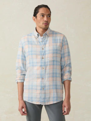 Faherty Long-Sleeve Breeze Shirt