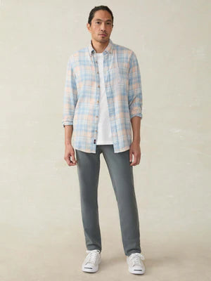 Faherty Long-Sleeve Breeze Shirt