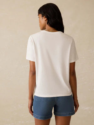 Faherty Sunwashed Regenerative Cotton Essential Tee