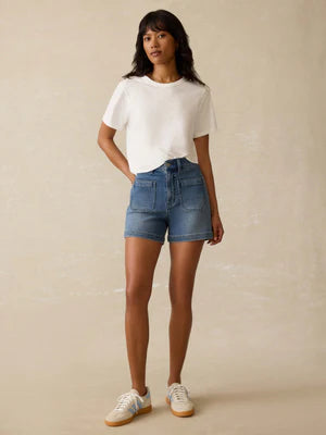 Faherty Sunwashed Regenerative Cotton Essential Tee