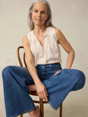 Faherty Skylar Blouse