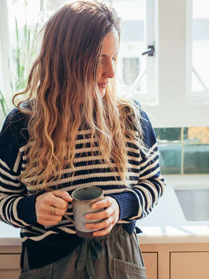 Faherty Miramar Linen Crewneck