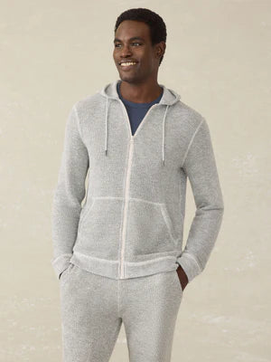 Faherty Whitewater Full Zip Hoodie