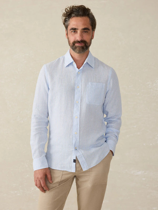 Faherty Linen Laguna Shirt