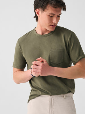 Faherty Sunwashed Pocket Tee