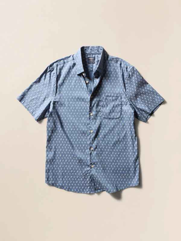 Faherty Short-Sleeve Movement Monterey Shirt