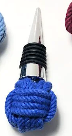 Nautical Monkey Fist Bottle Stopper